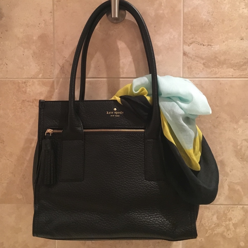Kate Spade Black Leather Purse